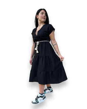 Abito midì svasato mondello store