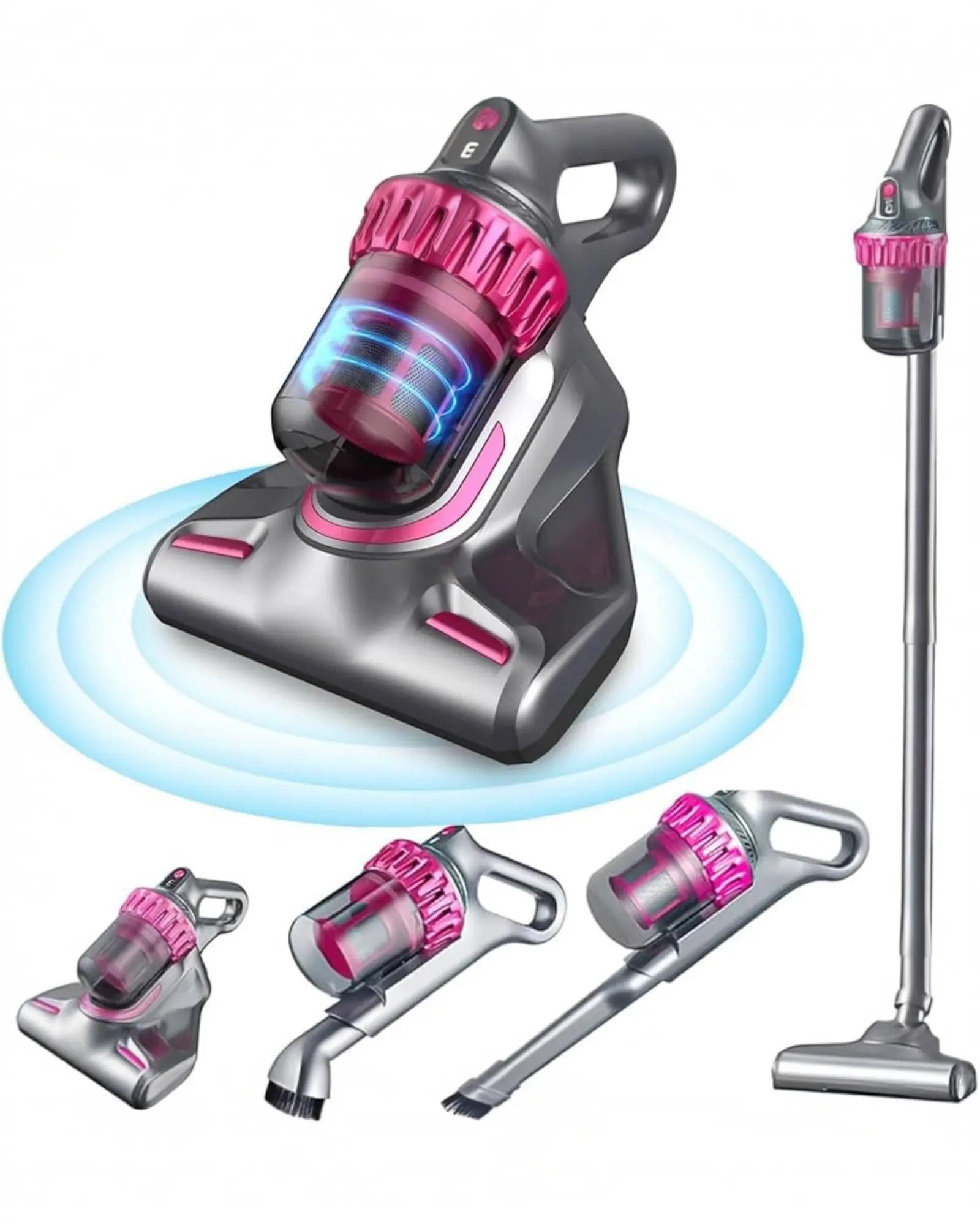 Aspirapolvere senza filo ricaricabile 4 in 1 per tappeti materassi e pavimenti Mondello Store