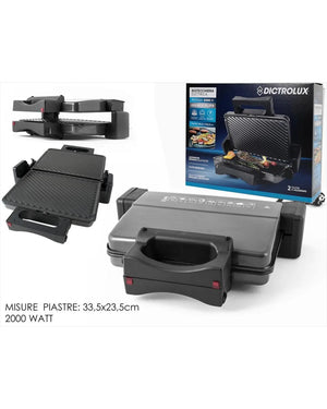 Bistecchiera 3 in 1 2000 Watt Dictrolux Dictrolux