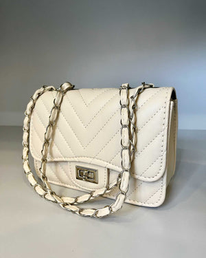 Borsa beige con tracolla mondello store