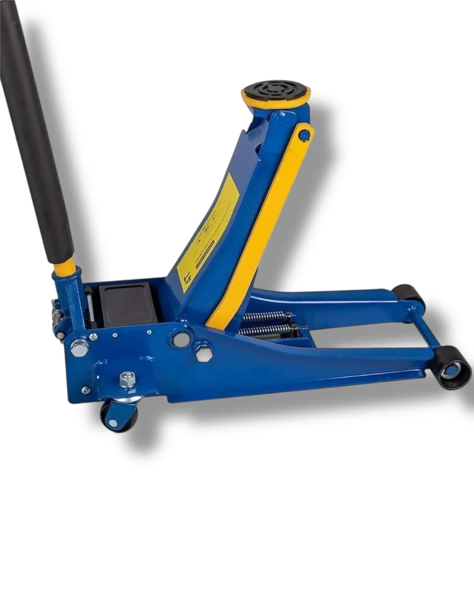 Cric auto sollevatore idraulico 4T crick doppio pistone modello ribassato Mondello Store