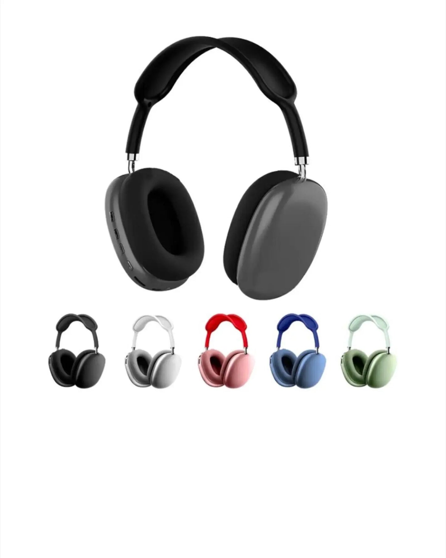 Cuffie Bluetooth P9 Wireless Ricaricabili Microfono Senza Fili Pc Smartphone Mondello Store