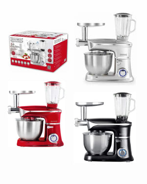 Impastatrice Planetaria tripla funzione tritacarne frullatore 1900w Royaltyline