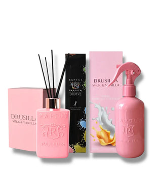 Latte e Vaniglia spray tessuti e profumatore ambiente Drusilla Raptus Mondello Store