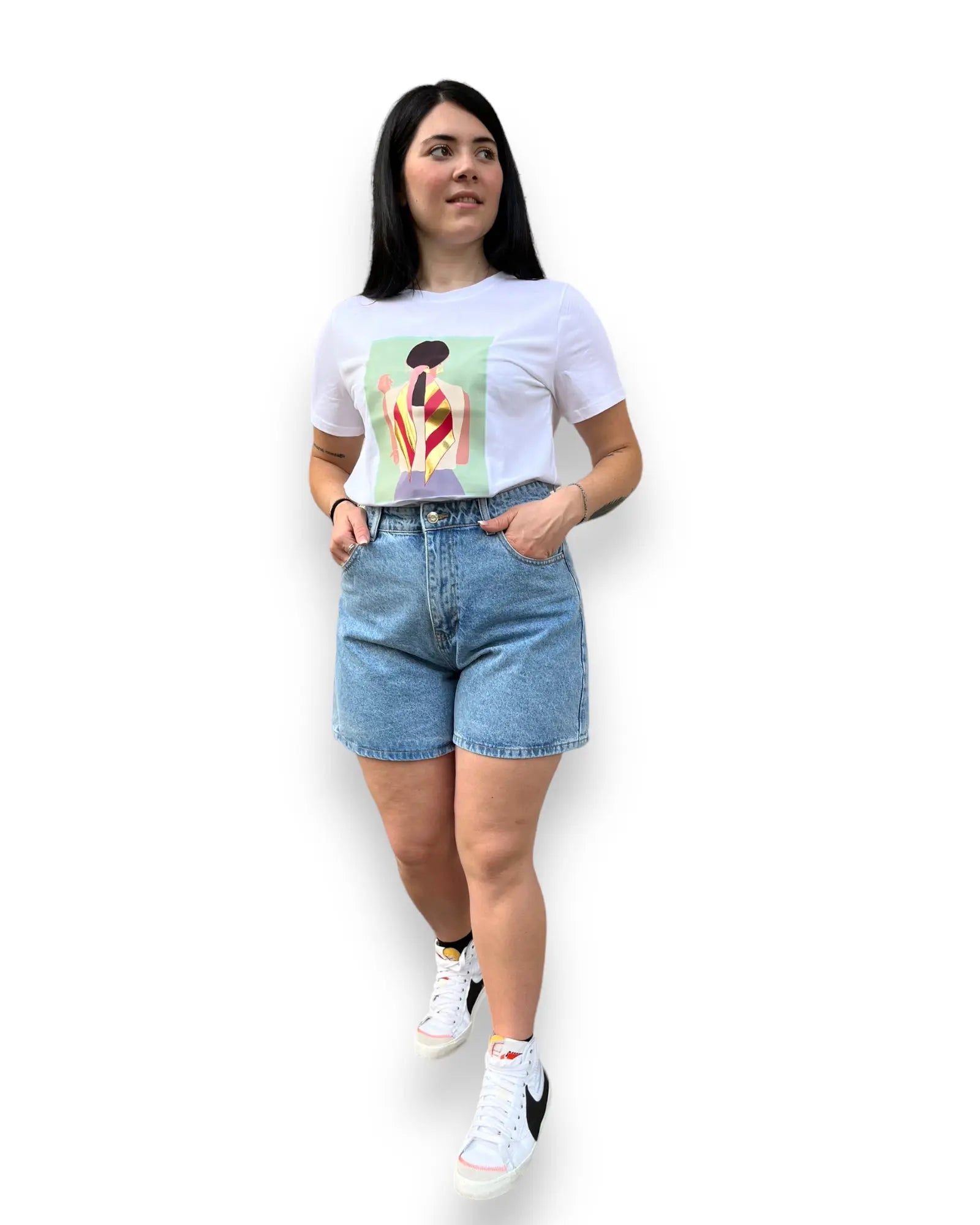 Pantaloncini Jeans svasati Mondello Store