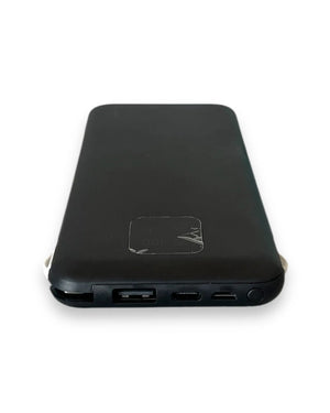 Power bank caricatore portatile 20000mah 3 ingressi cavo Mondello Store