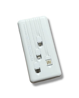 Power bank caricatore portatile 20000mah 4 ingressi cavo Mondello Store