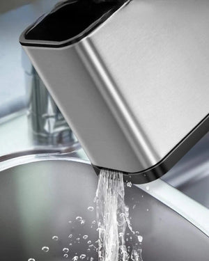 Scolaposate e portaposate in acciaio inossidabile Stainless steel Cultlery bucket