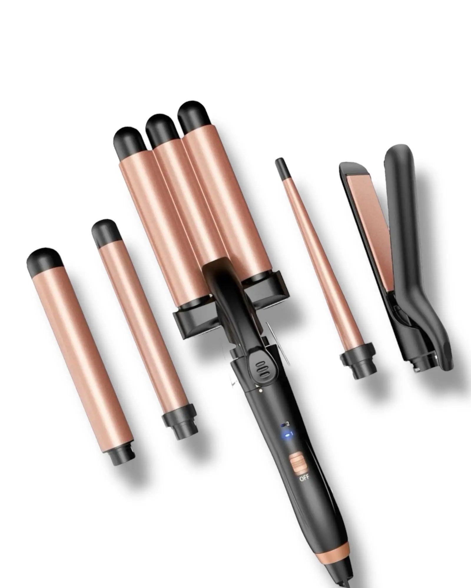 Set ferro arricciacapelli 5 in 1 multifunzione Mondello Store