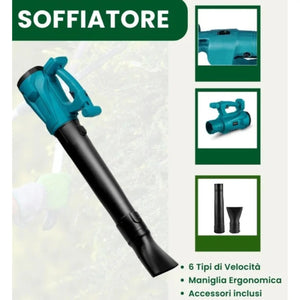 Soffiatore doppia batteria 42V aria regolabile Mondello Store