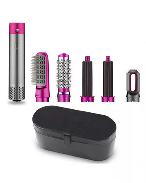 Spazzola asciugacapelli 5 in 1 professionale con custodia - Iside Store