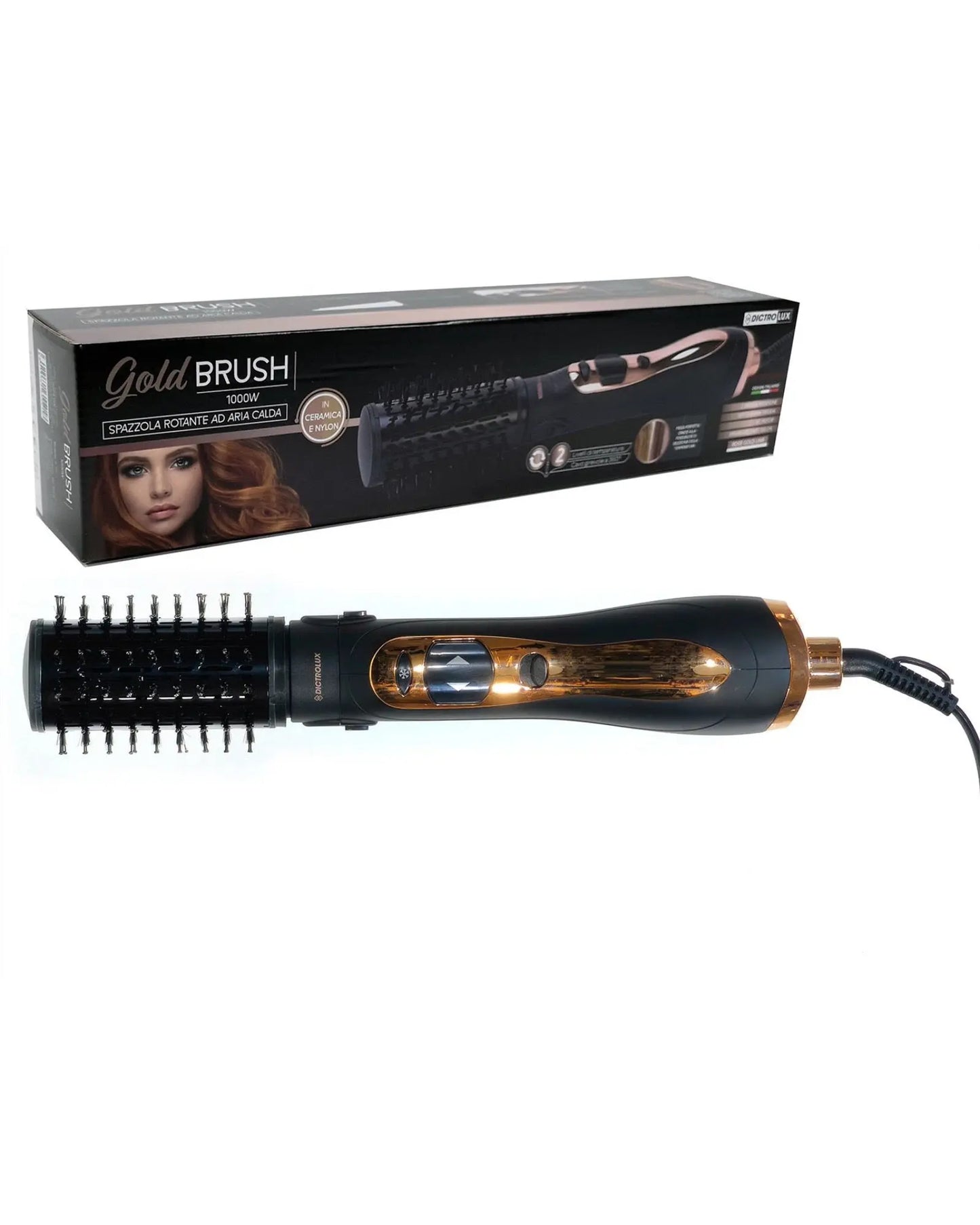 Spazzola rotante asciugacapelli Dictrolux - Gold Brusch Dictrolux
