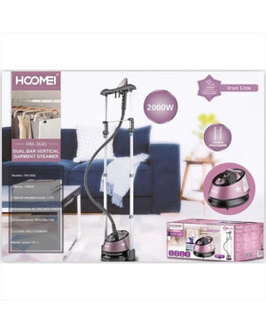 Stiratrice verticale professionale a vapore Hoomei