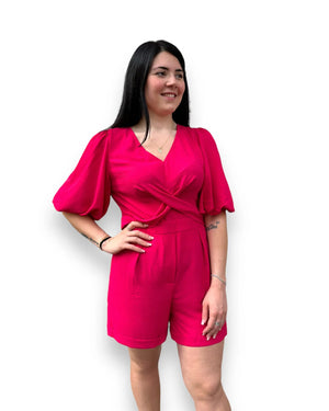 Tuta corta scollo a V mondello store