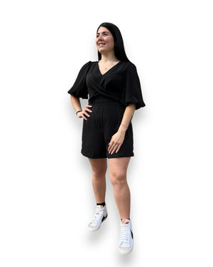 Tuta corta scollo a V mondello store