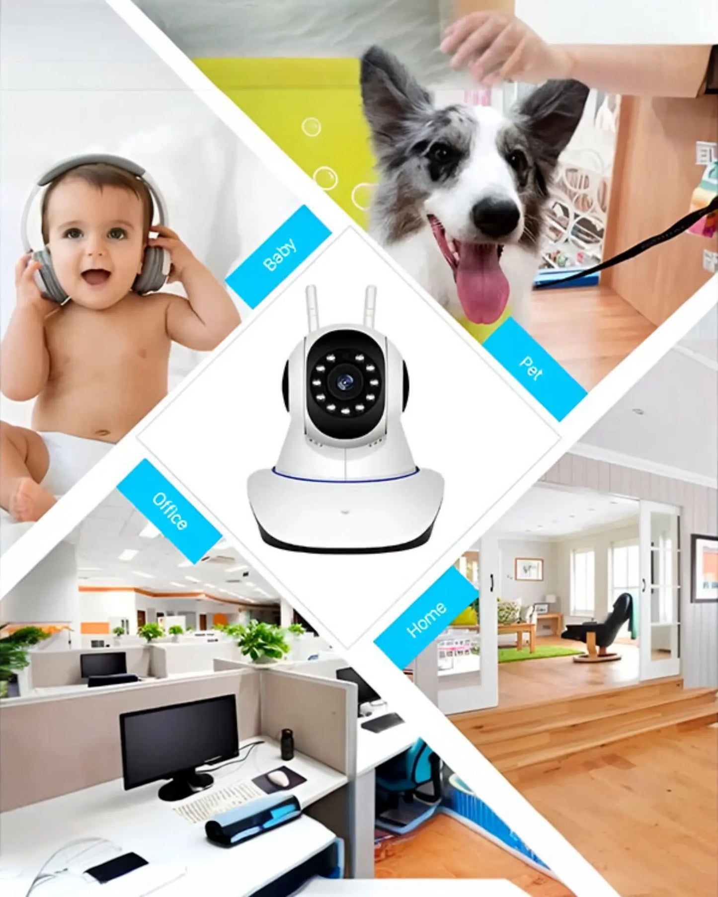 Videocamera di sorveglianza WiFi Mondello Store