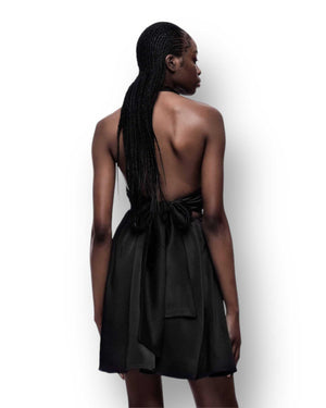 Abito fiocco Lumina nero Lumina