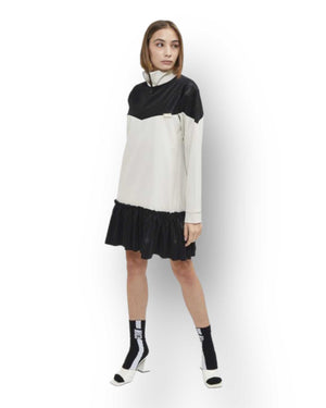 Abito in felpa con balza Nice nice