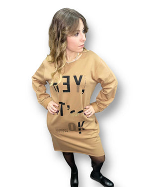 Abito in maglia felpato Akè akè