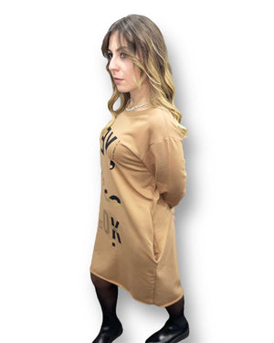 Abito in maglia felpato Akè akè