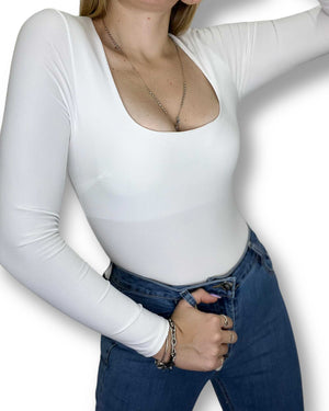 Body con scollo quadrato Mondello Store