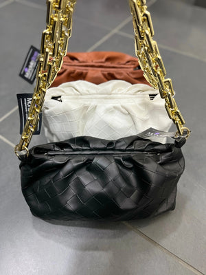 Borsa con catena mod. Bottega V 3 colori Mondello Store