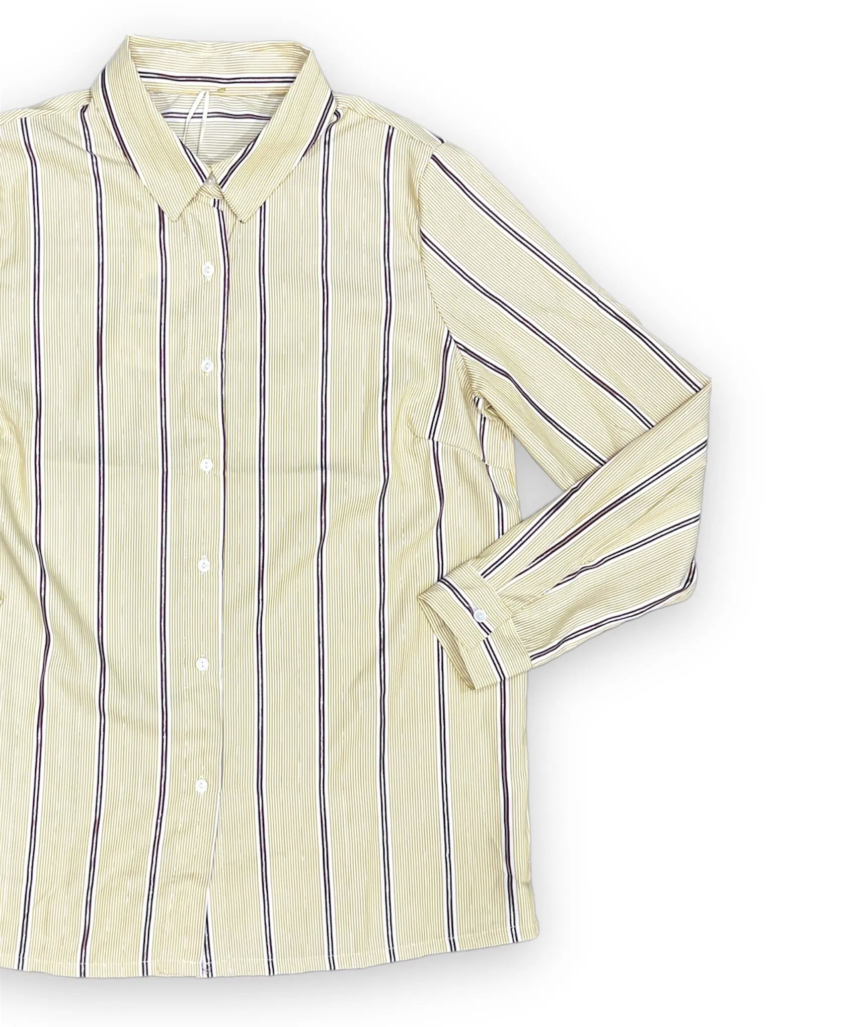 Camicia donna con righe a contrasto mondello store