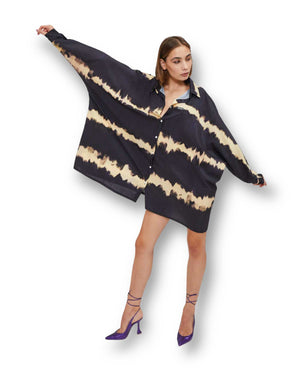 Camicia oversize fantasia nice