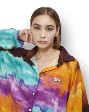 Camicia oversize fantasia nice