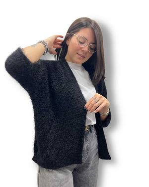 Cardigan in maglia morbida Mondello Store