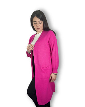 Cardigan lungo aperto Mondello Store
