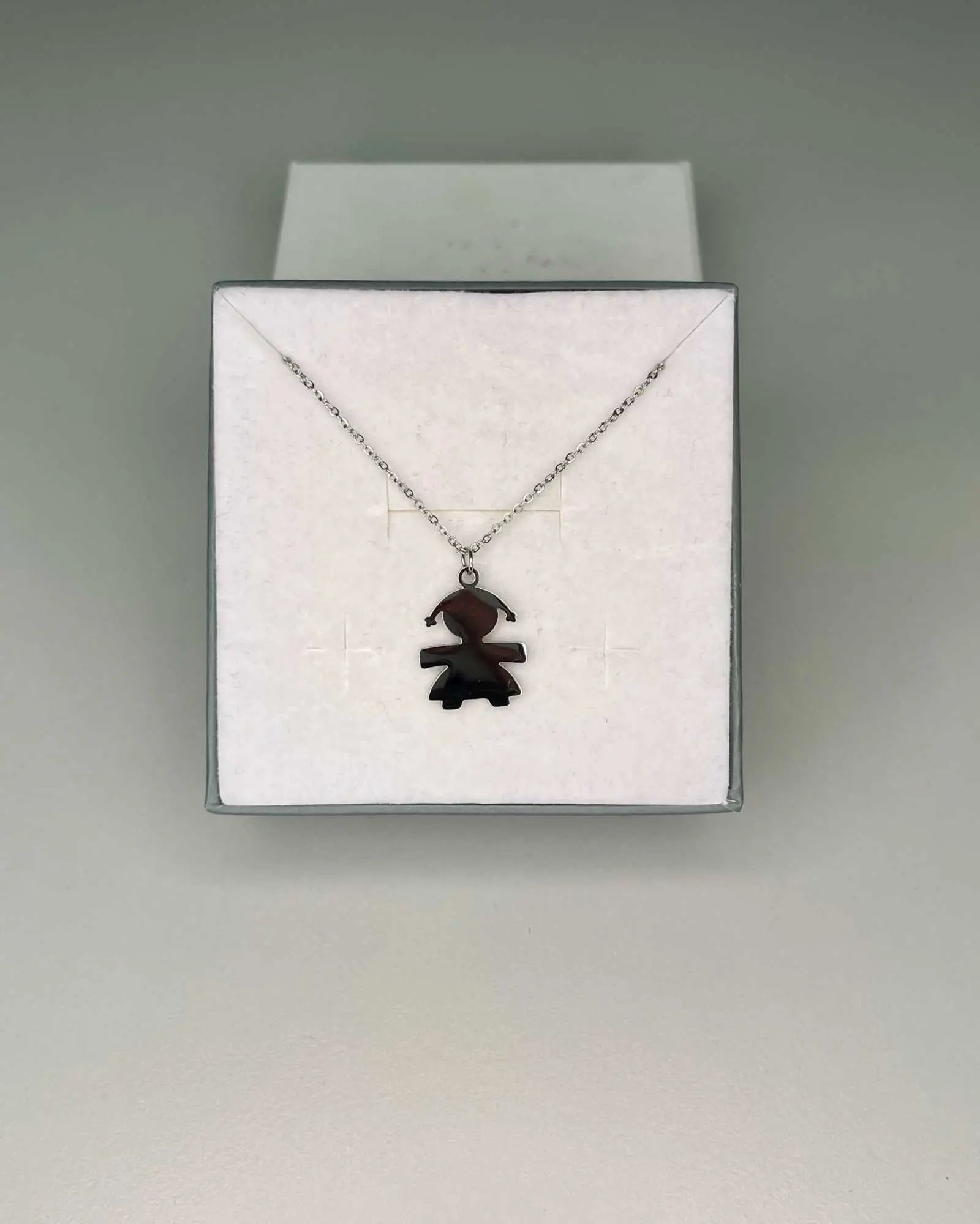 Collana bimba acciaio Mondello Store