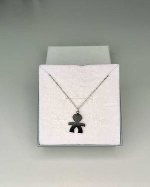 Collana bimbo acciaio mondello store