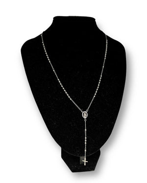 Collana con croce Rosario Mondello Store