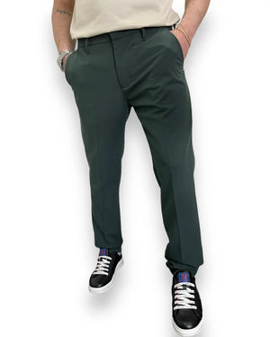 Entre Amis Pantalone Capri verde Entre Amis