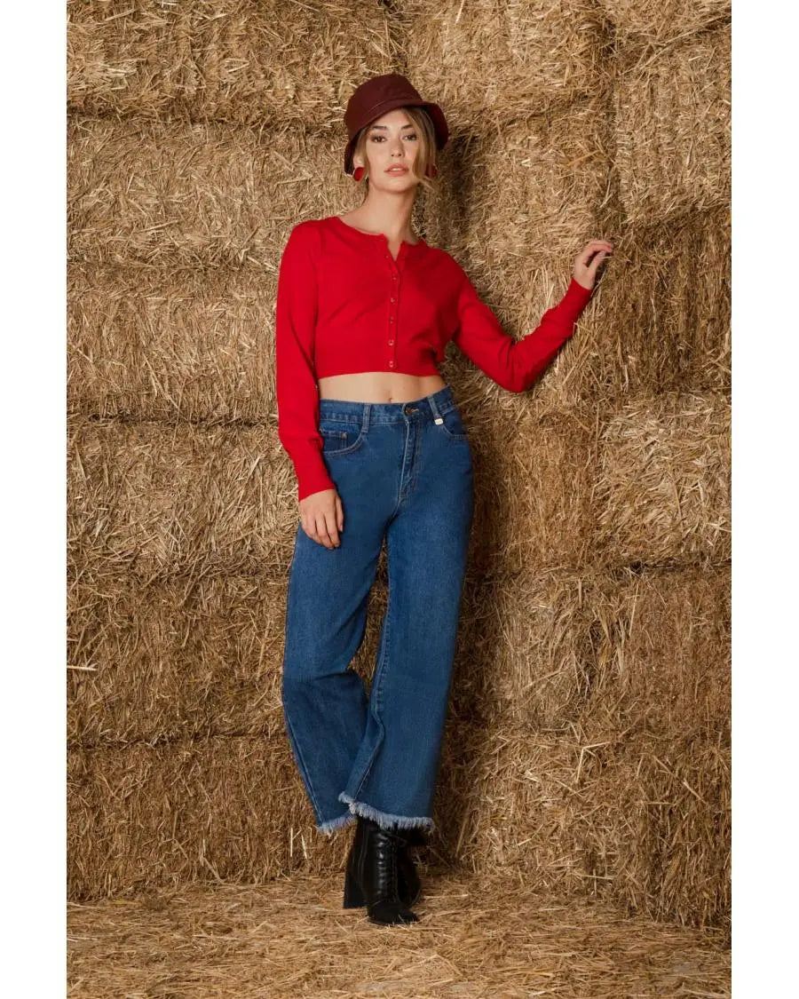 Jeans palazzo akè