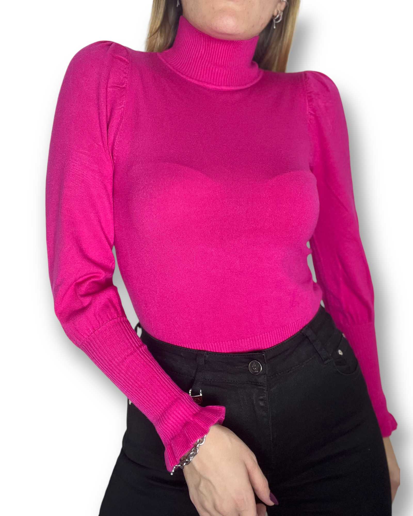 Maglia collo alto con polsino Mondello Store