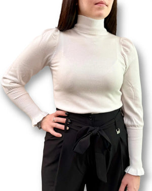 Maglia collo alto con polsino Mondello Store