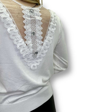 Maglia diamante in filo mondello store