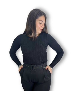 Maglioncino trecce Mondello Store