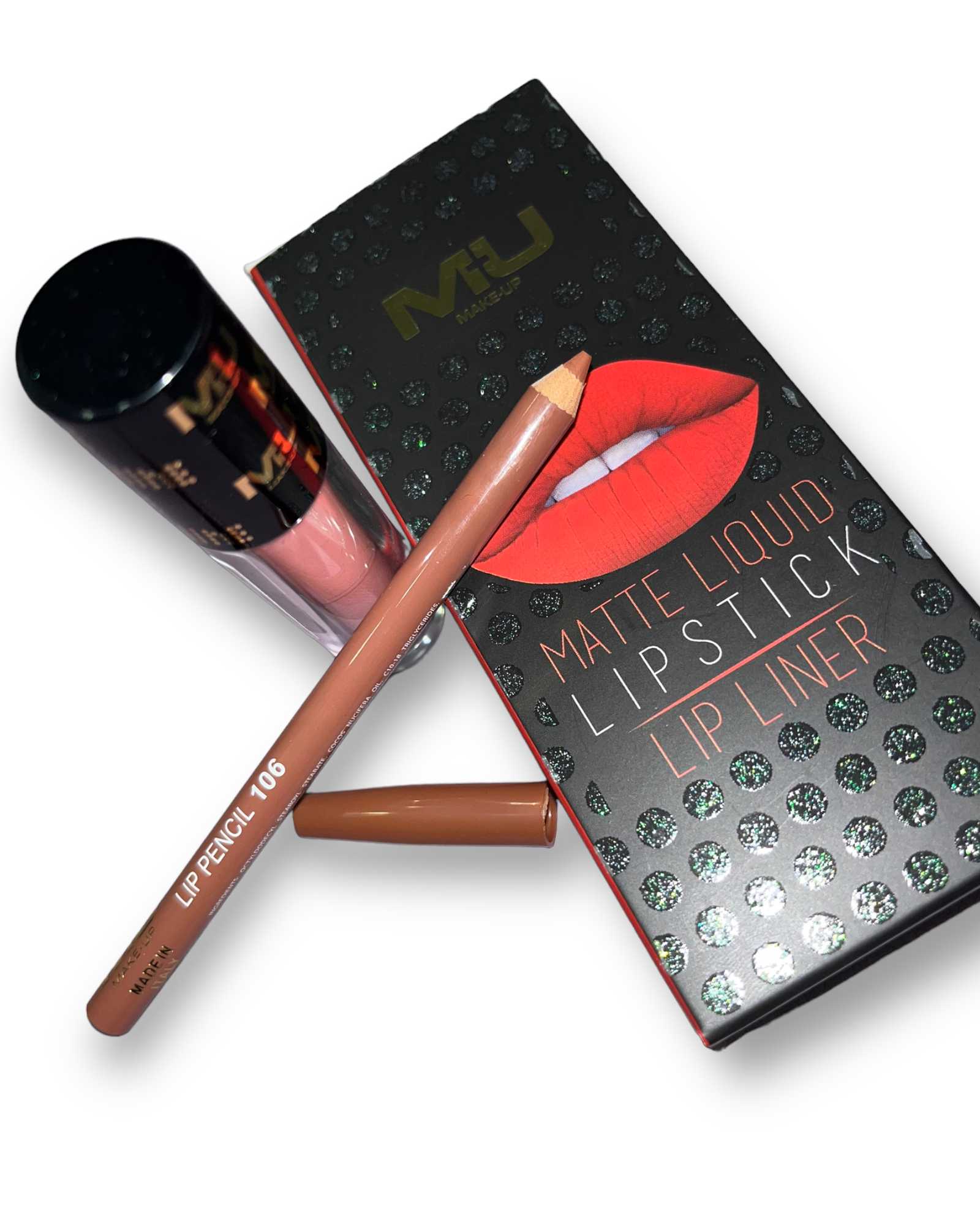 Matita labbra e tinta rossetto matte kit Mu