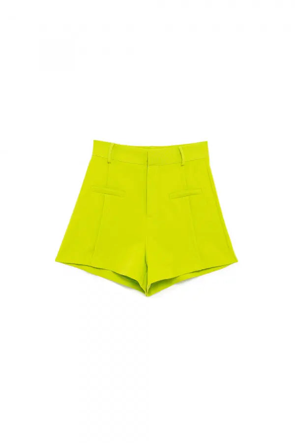 Pantaloncino vita alta Lumina verde Lumina