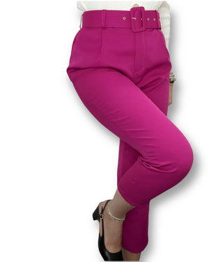 Pantalone con cintura vita alta Mondello Store