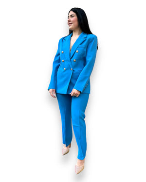 Tailleur doppiopetto con bottoni oro Mondello Store