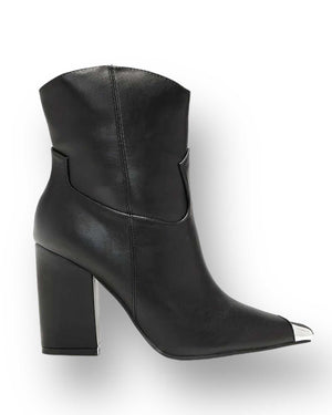 Tronchetto con punta silver mondello store