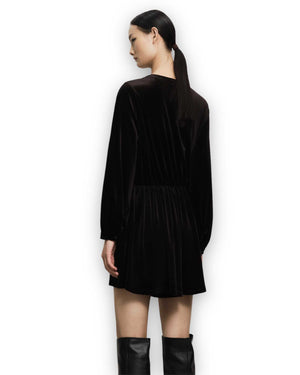 Vestito Lumina a tuta corto con scollo Lumina