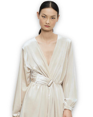 Vestito Lumina a tuta corto con scollo Lumina