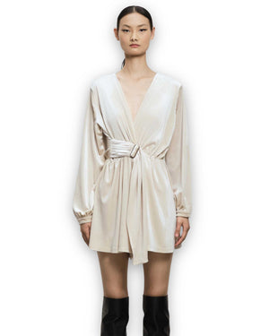 Vestito Lumina a tuta corto con scollo Lumina