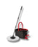 RotoSpin Professional Kit Lavapavimenti con Secchio a Pedale 16L e Fiocco in Microfibra 360°
