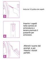 Arricciacapelli automatico rotante professionale -  Iside Store